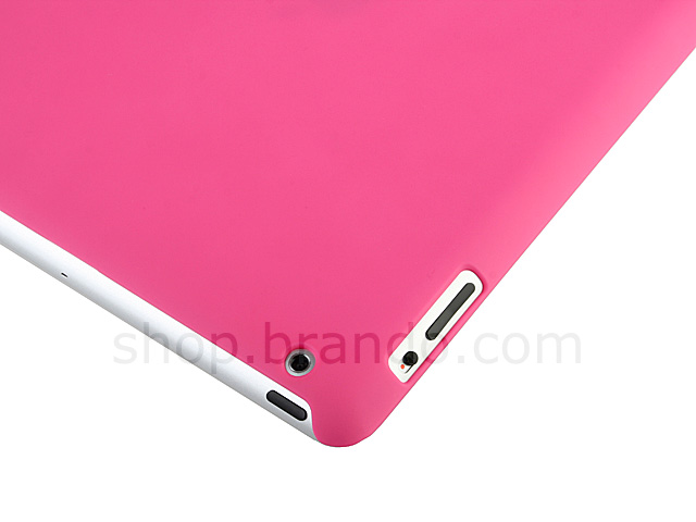 Matte Plastic Protective Back Case for iPad 2