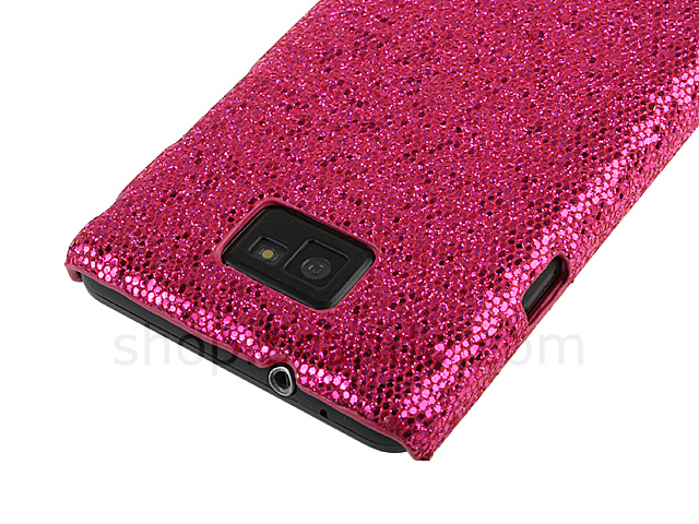 Samsung Galaxy S II Glitter Plactic Hard Case