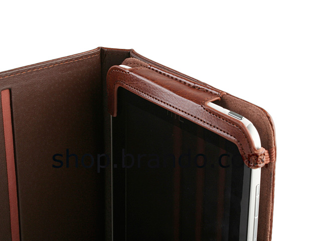 Leather Folio For HTC Flyer P510e