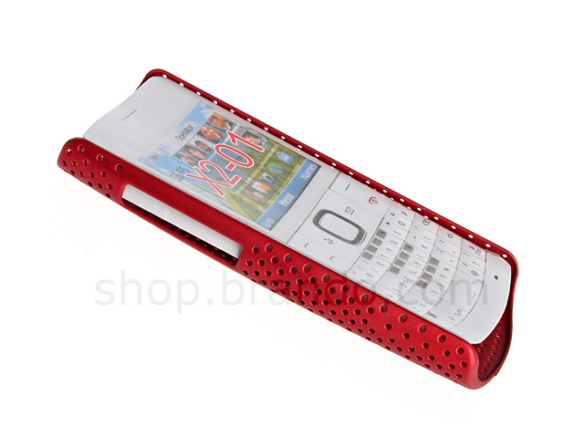 Nokia X2-01 Perforated Back Case