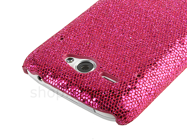 HTC ChaCha Glitter Plactic Hard Case