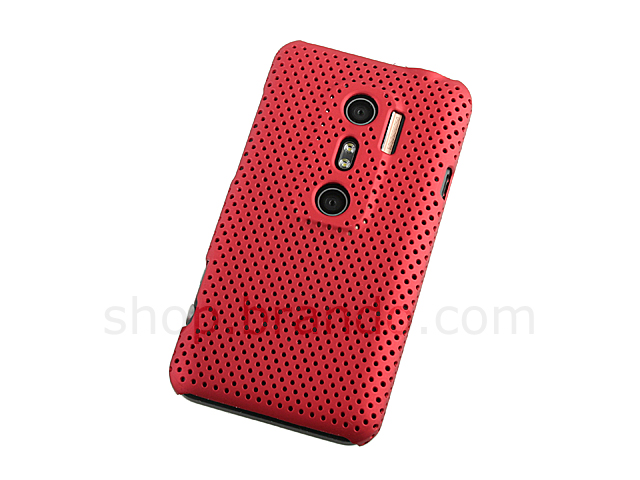 HTC EVO 3D Perforated Back Case