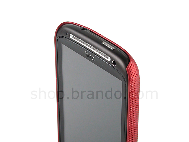 HTC Sensation Metallic-Like Plastic Back Case