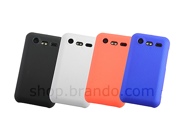 HTC Incredible S Metallic-Like Plastic Back Case