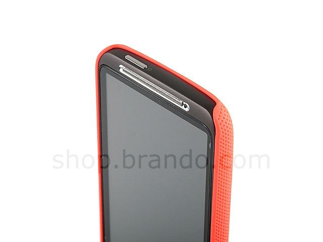HTC Desire HD Metallic-Like Plastic Back Case