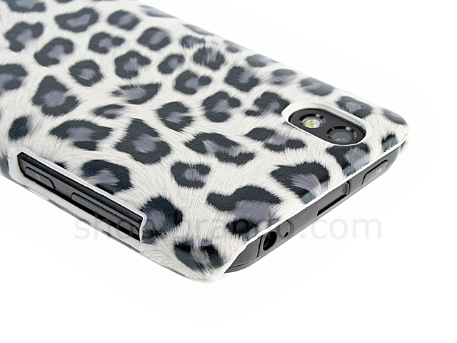 LG Optimus Black P970 Leopard Stripe Back Case