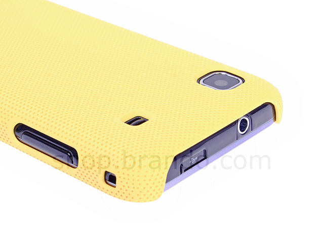 Samsung Galaxy S I9003 Metallic-Like Plastic Back Case