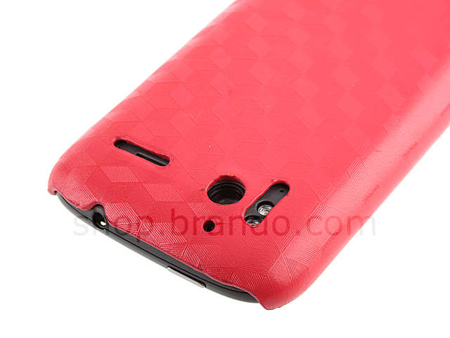 HTC Sensation Hexagon Patterned Back Case