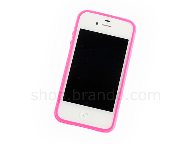 iPhone 4/4S Jelly Plastic Back Case