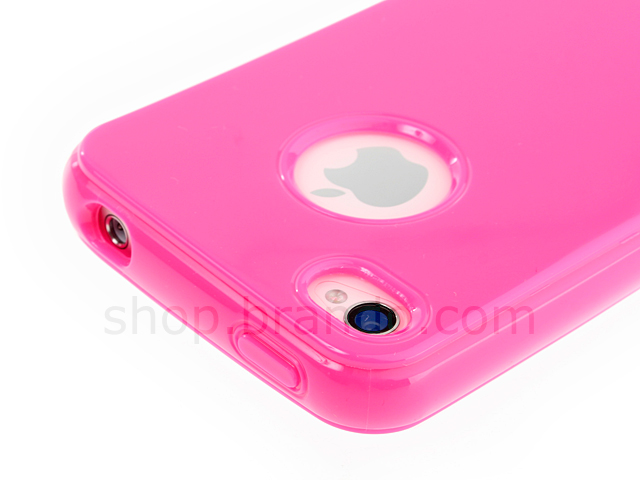 iPhone 4/4S Jelly Plastic Back Case