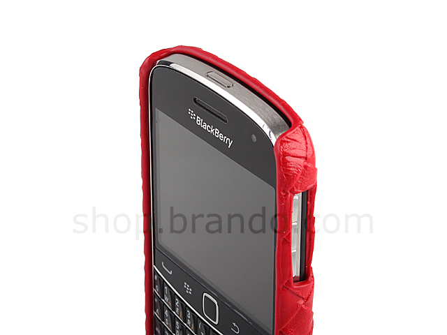 BlackBerry Bold 9900 Woven Leather Case