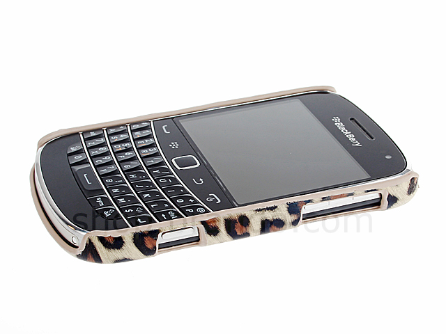 BlackBerry Bold 9900 Leopard Stripe Back Case