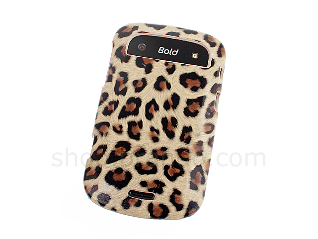 BlackBerry Bold 9900 Leopard Stripe Back Case