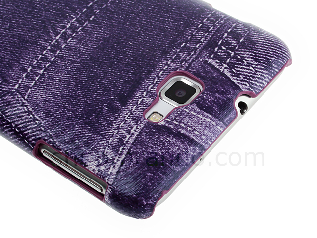 Samsung Galaxy Note Blue Jeans Back Case