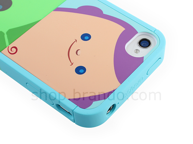 iPhone 4S Cartoon Toy Story - BUZZ and ALIENS Twin-piece Phone Case (Limited Edition)