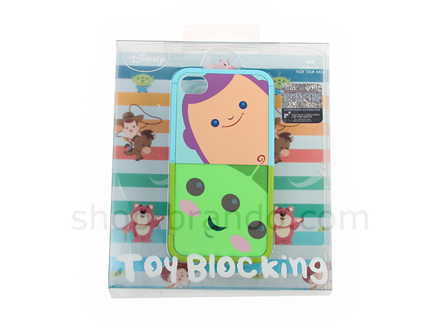 iPhone 4S Cartoon Toy Story - BUZZ and ALIENS Twin-piece Phone Case (Limited Edition)