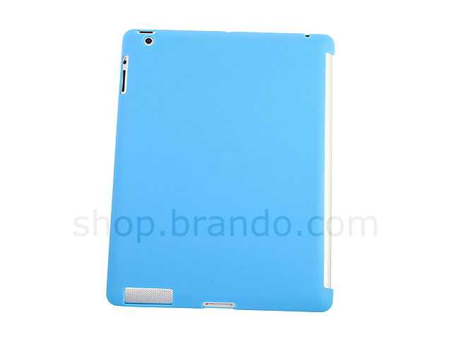 Matted Color The new iPad (2012) Soft Back Case