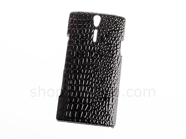 Sony Xperia S Crocodile Leather Back Case