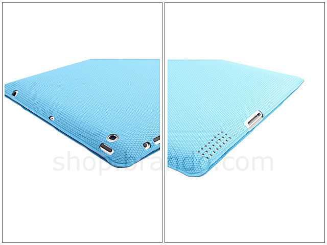 The new iPad (2012) Ultra-thin Rubber Case with Three-Sided Stand