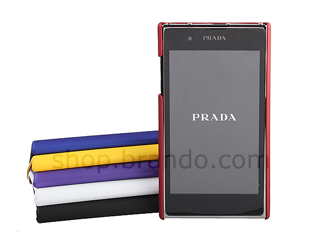 LG Prada 3.0 P940 Rubberized Back Hard Case