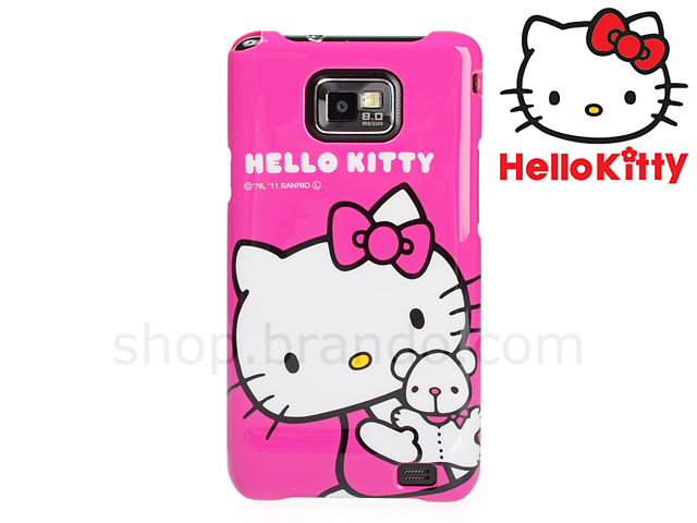 Samsung Galaxy S II Pink Hello Kitty Back Case