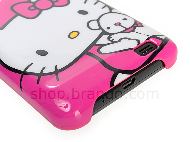 Samsung Galaxy S II Pink Hello Kitty Back Case