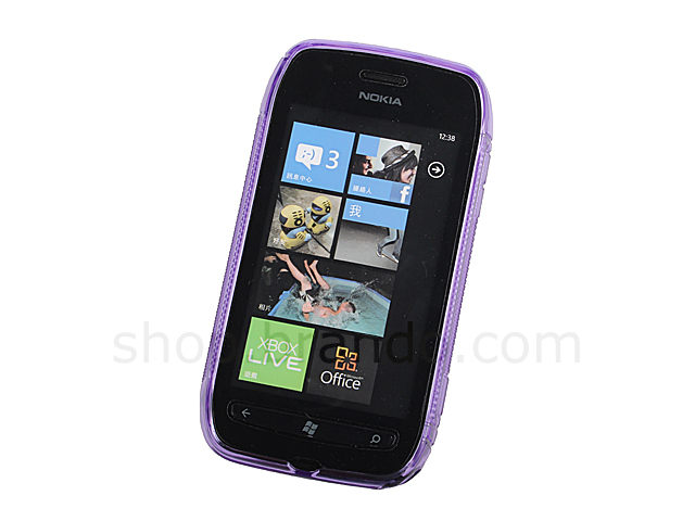 Nokia Lumia 710 Wave Plastic Back Case