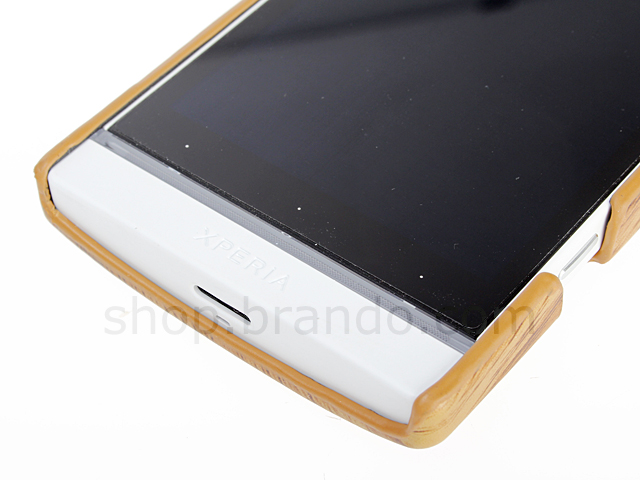 SONY Xperia S Woody Patterned Back Case