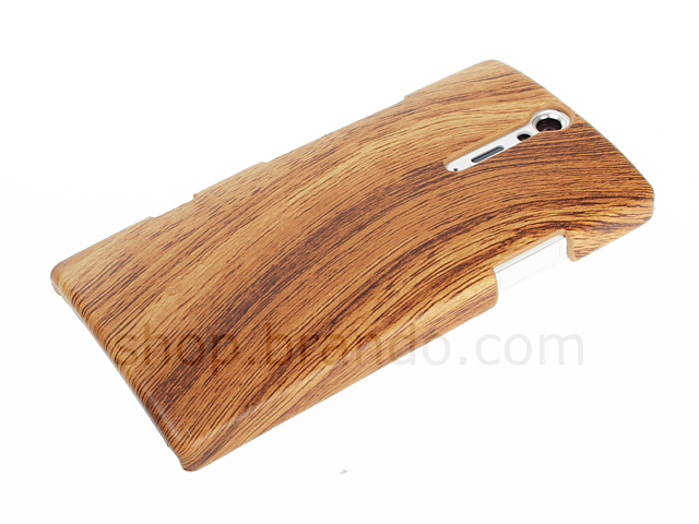 SONY Xperia S Woody Patterned Back Case
