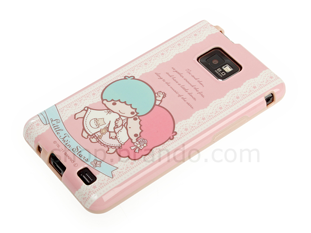 Samsung Galaxy S II Little Twin Stars Dancing Soft Back Case (Limited Edition)
