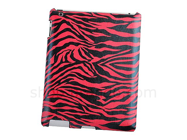 The new iPad (2012) Zebra-Stripe Plastic Hard Case