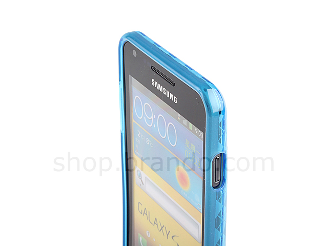 Samsung Galaxy S Advance GT-i9070 Diamond Patterned Soft Plastic Case