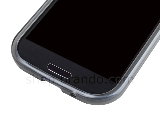 Samsung Galaxy S III I9300 X-Shaped Plastic Back Case