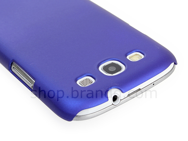 Samsung Galaxy S III I9300 Rubberized Back Hard Case