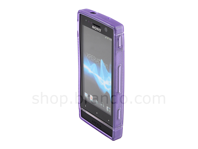 Sony Xperia U ST25i Wave Plastic Back Case