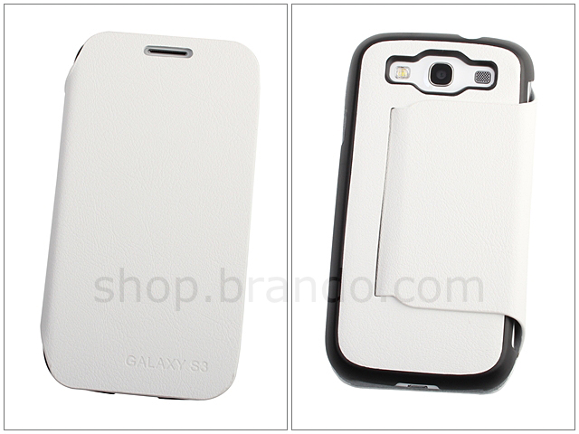 Samsung Galaxy S III I9300 Ultra-thin Leather Case with Stand