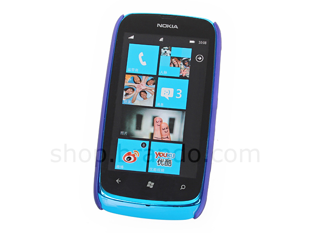 Nokia Lumia 610 Rubberized Back Hard Case
