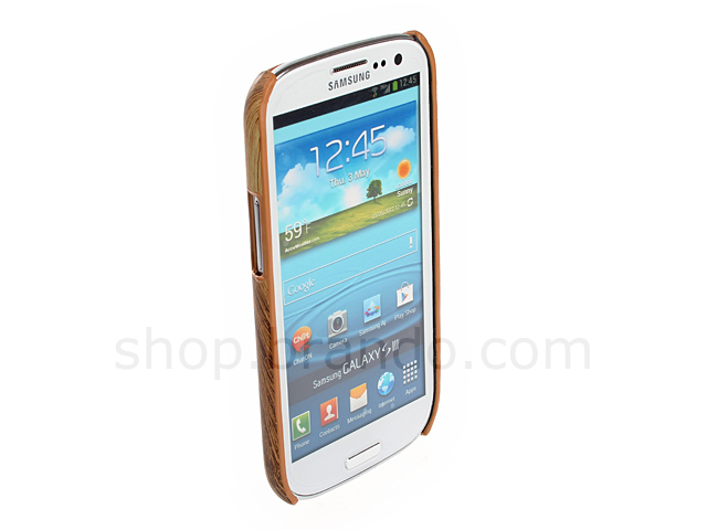 Samsung Galaxy S III I9300 Woody Patterned Back Case