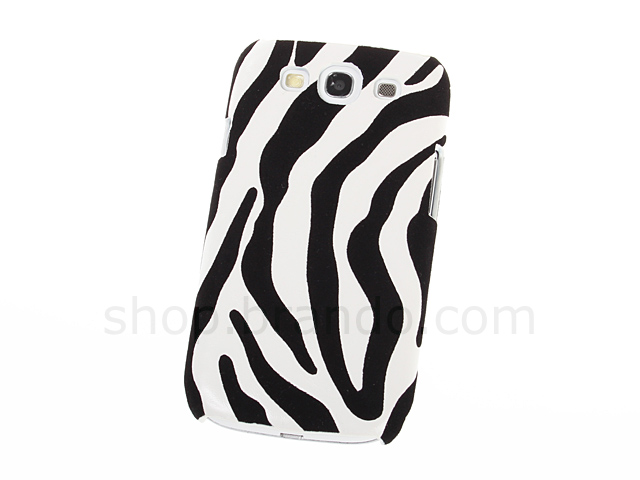 Samsung Galaxy S III I9300 Zebra-Stripe Back Case