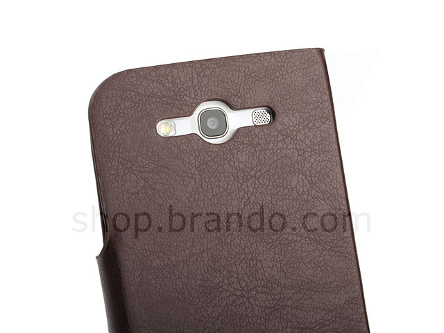 Artificial Leather Case For Samsung Galaxy S III I9300 (Side Open)