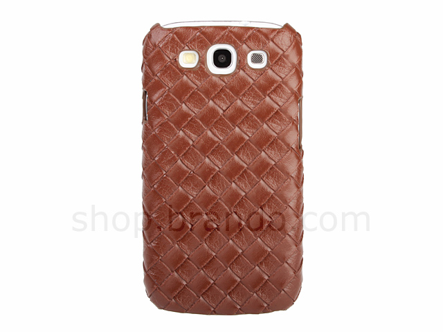 Samsung Galaxy S III I9300 Woven Leather Case