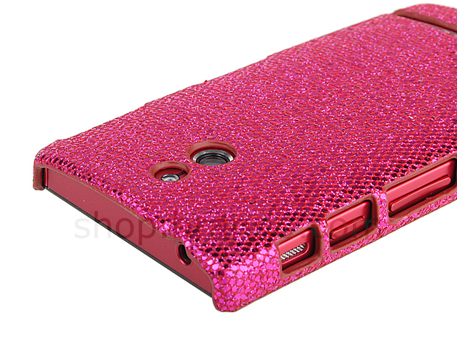 Sony Xperia P LT22i Glitter Plactic Hard Case
