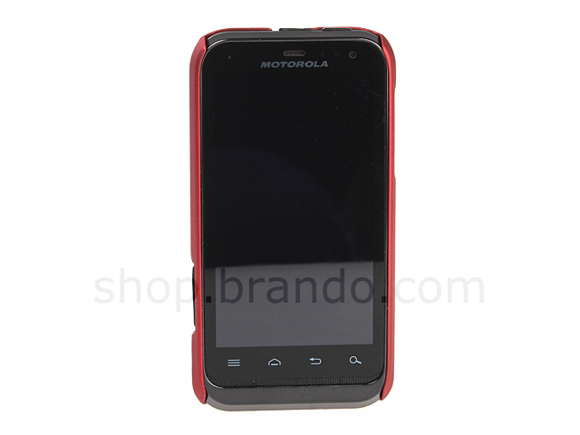 Motorola DEFY XT535 Rubberized Back Hard Case