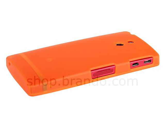Sony Xperia P LT22i Matte Plastic Back Case