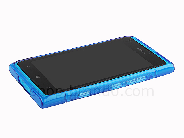 Nokia Lumia 900 Wave Plastic Back Case