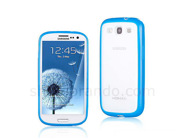 Momax Samsung Galaxy S III i9300 Hard-and-Soft Protective Transparent Case