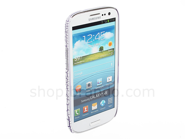 Samsung Galaxy S III I9300 Reticulate Paint Cracking Back Case