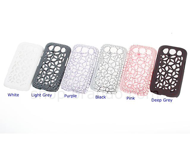 Samsung Galaxy S III I9300 Reticulate Paint Cracking Back Case