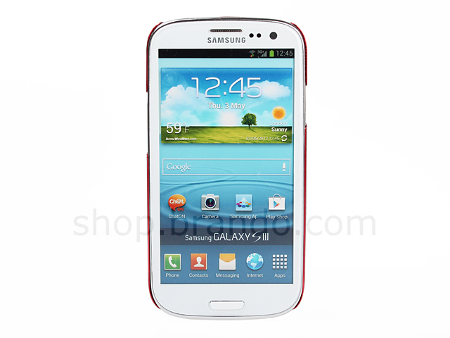 Samsung Galaxy S III I9300 Ultra Slim Metallic Back Case