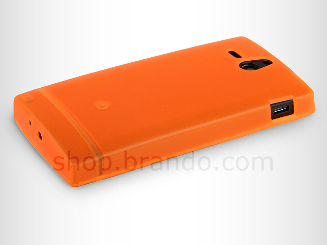 Sony Xperia U ST25i Matte Plastic Back Case